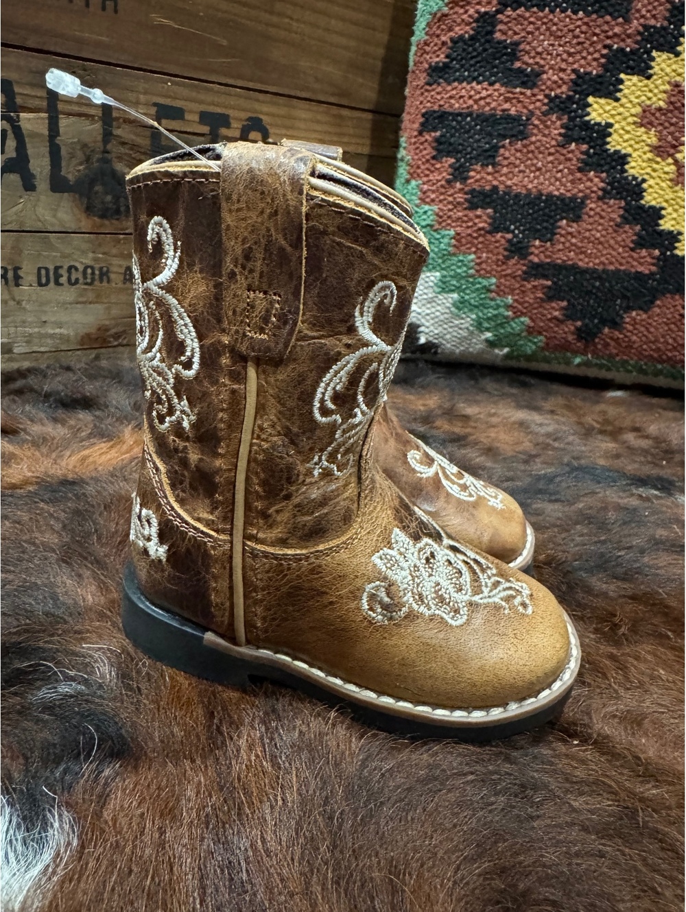 NEW Shyanne Toddler Girls’ Western Boots Size 4